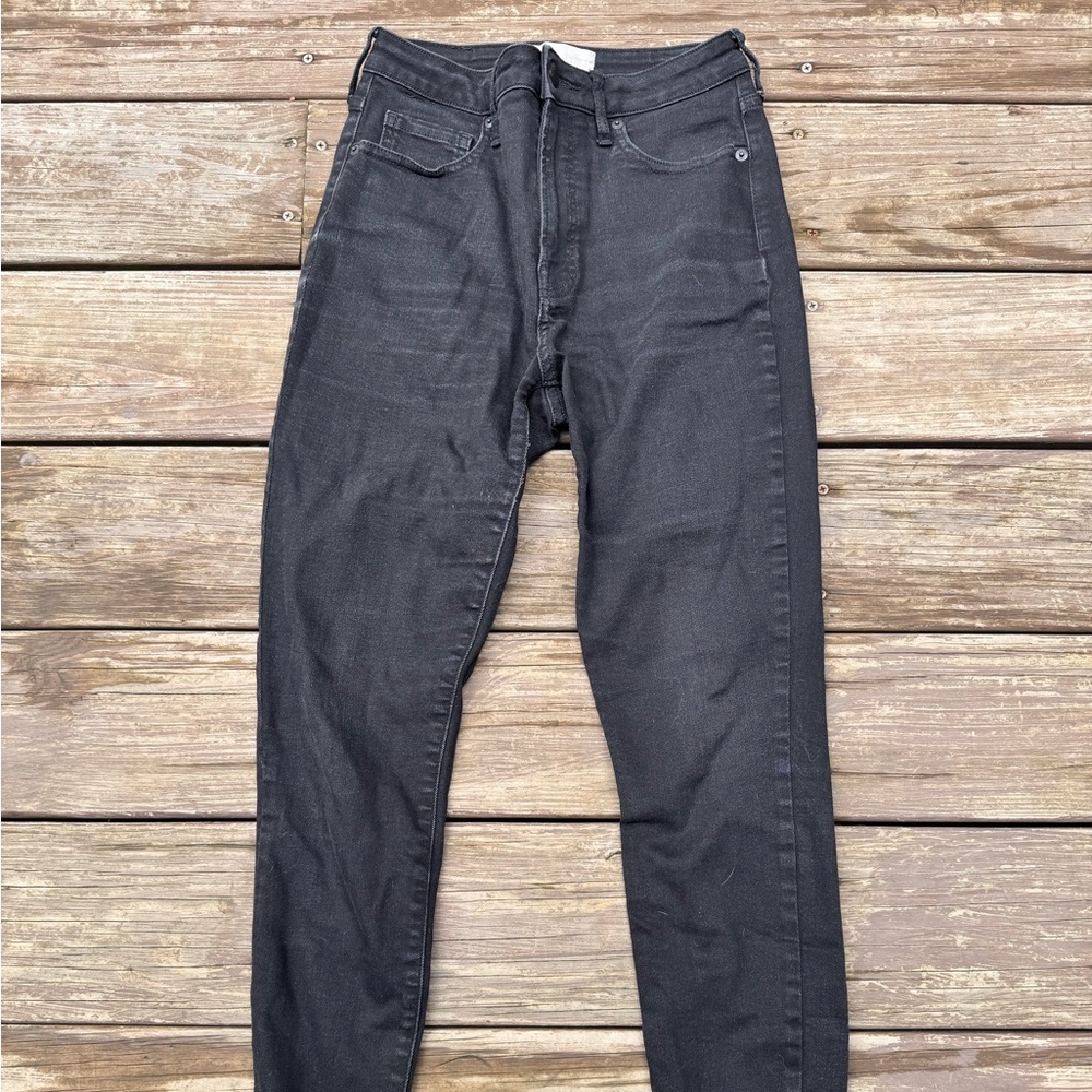 Everlane Charcoal Denim Pants